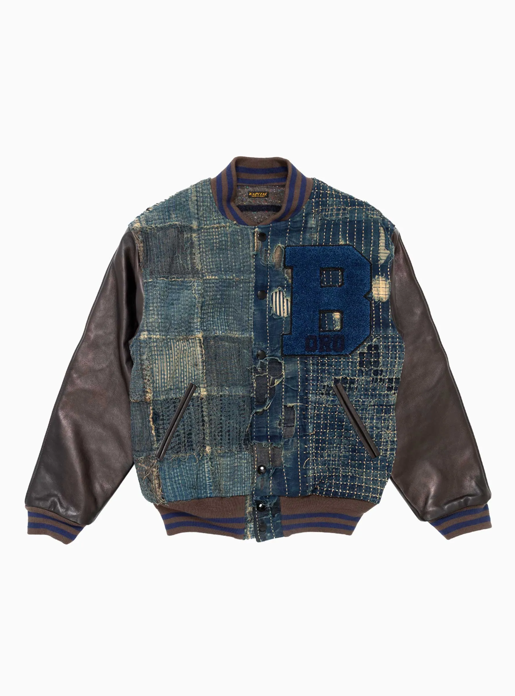 Kapital Kountry Sashiko Stadium Jacket