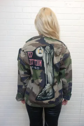 Led Zeppelin Camo Jacket