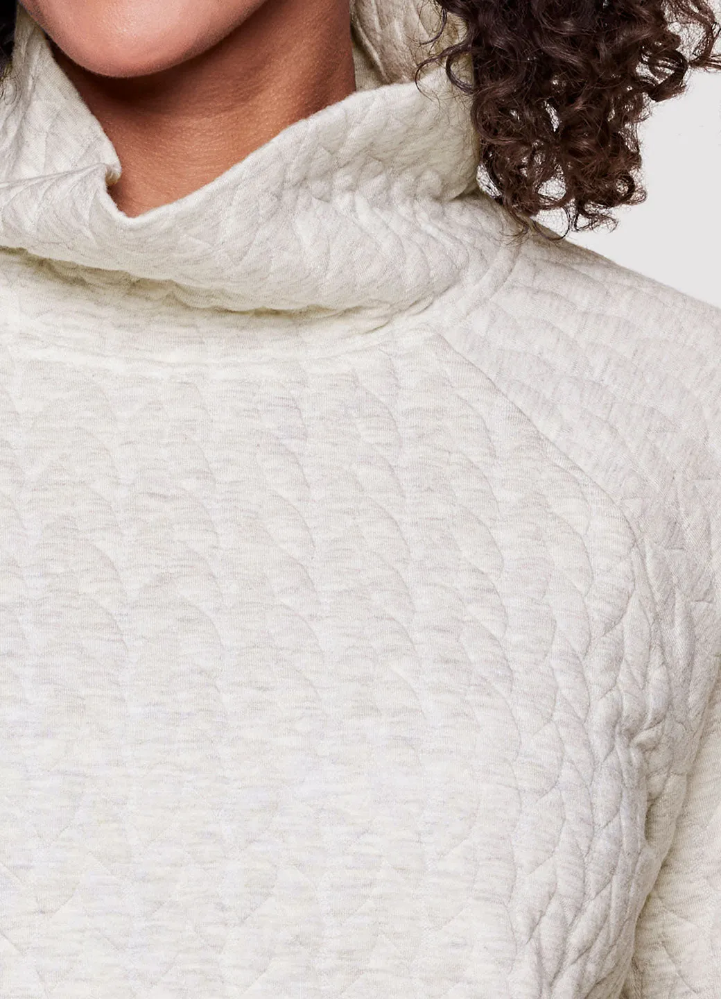 Lennox Cable Cowl Neck Pullover