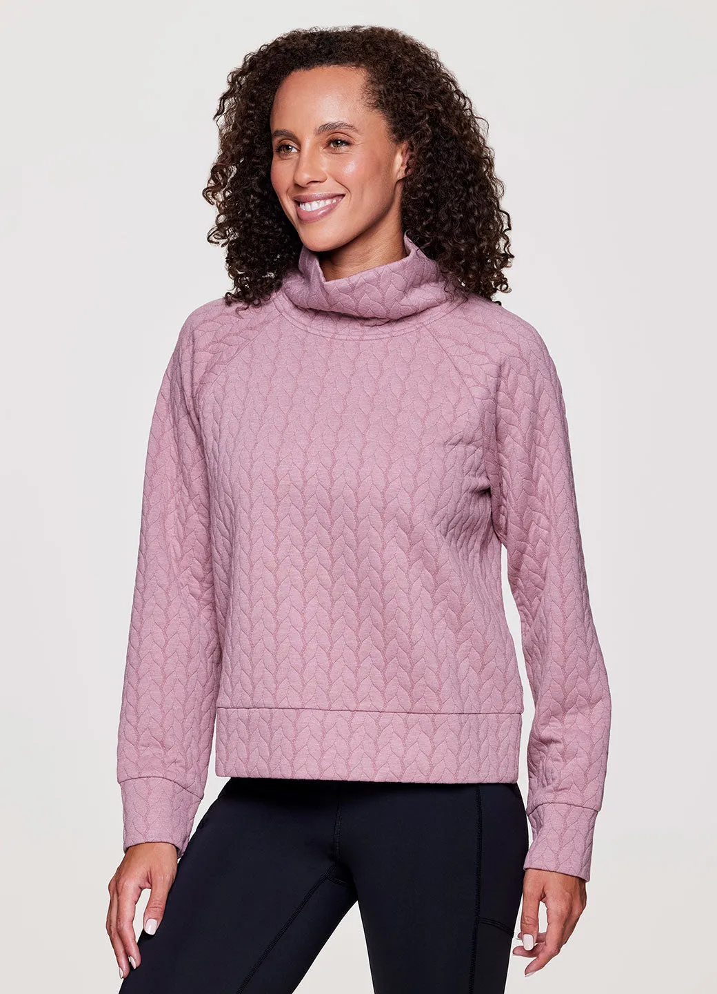 Lennox Cable Cowl Neck Pullover