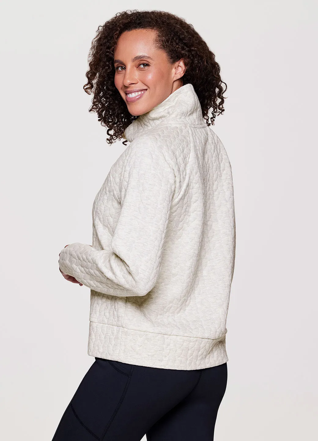 Lennox Cable Cowl Neck Pullover