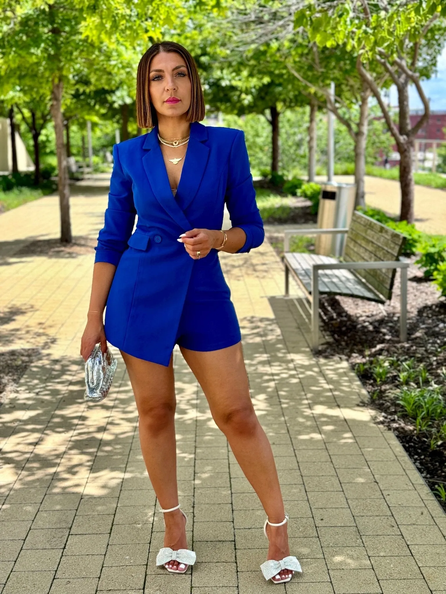 Lindy Blazer Romper