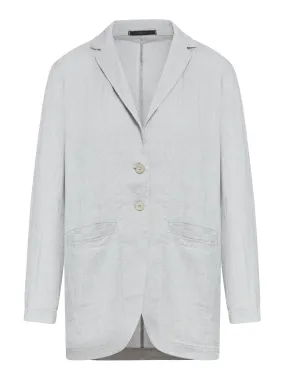 linen blend jacket