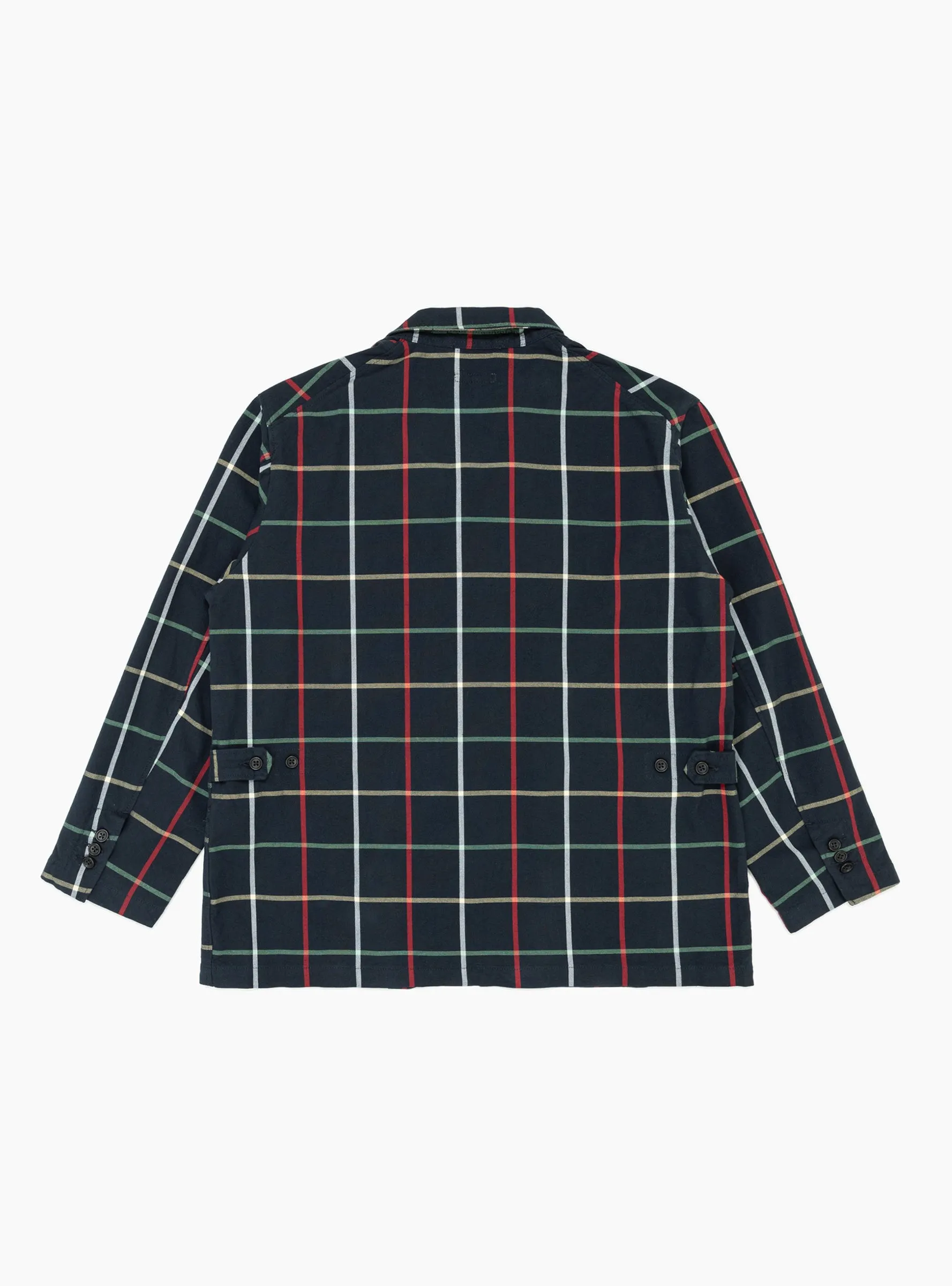 Loiter Jacket Navy Windowpane