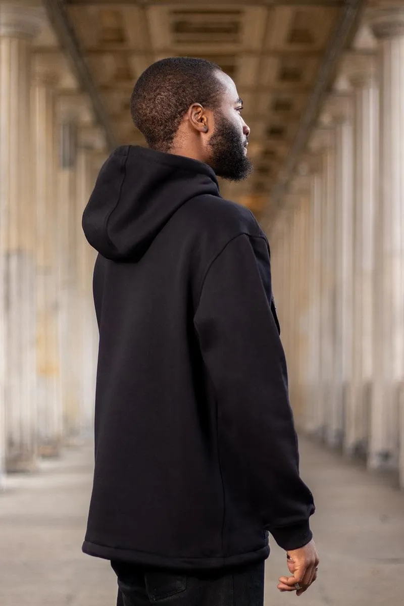 Men Avoque Hoodie in Black