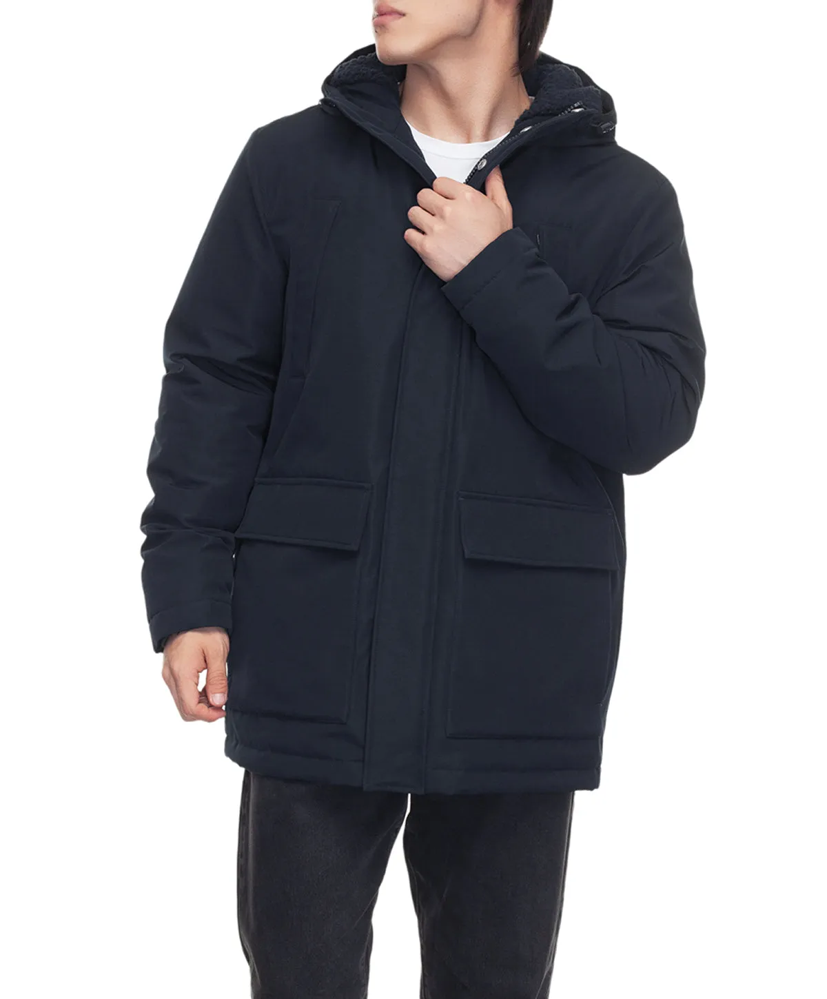 Men's Hooded Parka Jacket