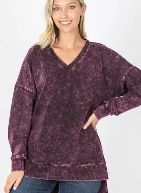 Mineral Wash Pullover