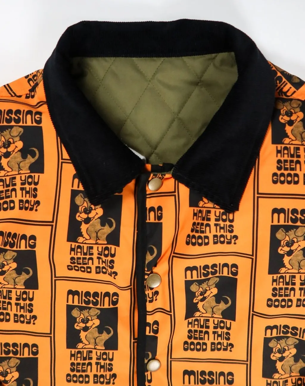 MISSING DOG QUILT JACKET