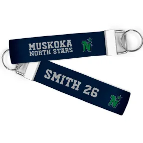 MUSKOKA NORTH STARS HOCKEY - Keychain Personalized