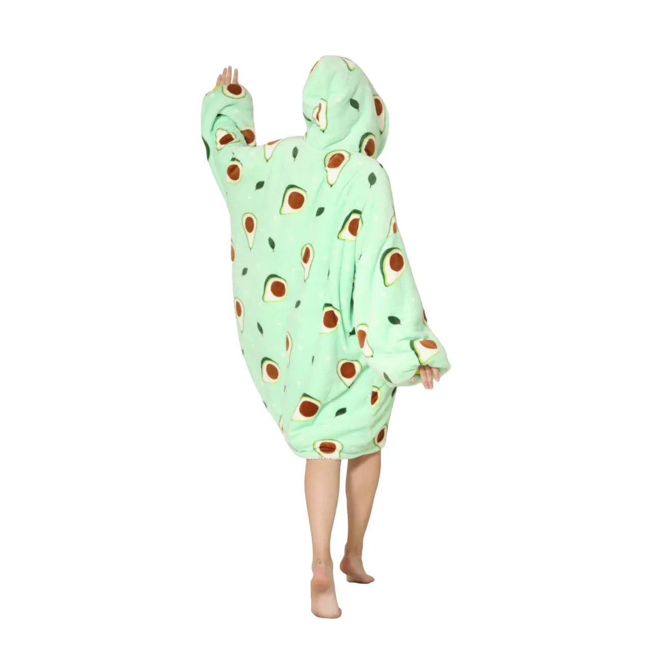 My Snuggy - Adult Avocado Hoodie Blanket