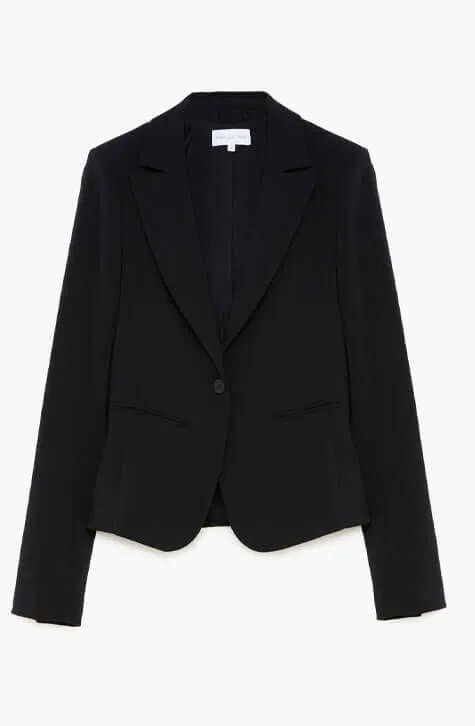 Nero Single breasted blazer