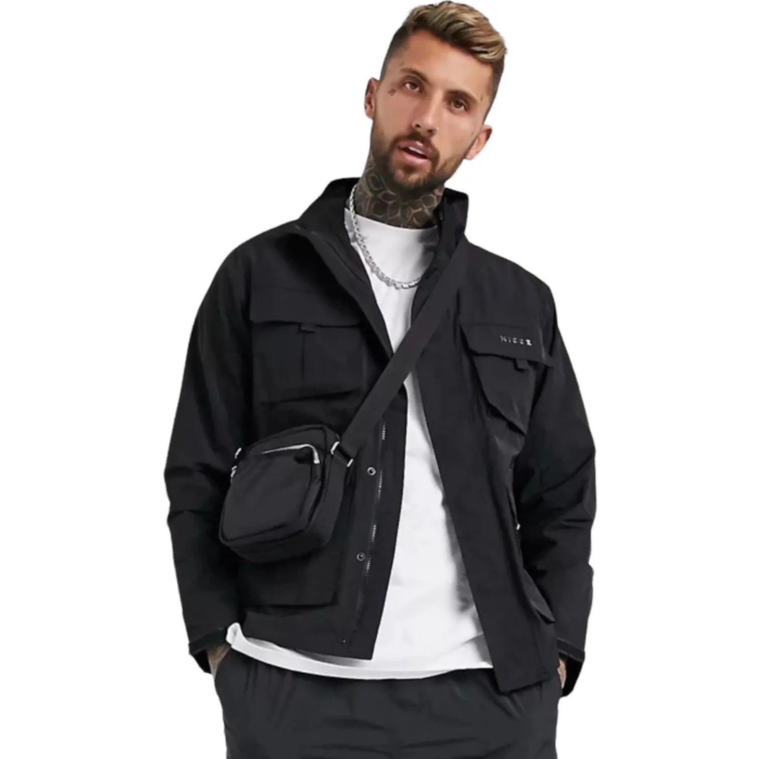 Nicce Quatro Jacket - Black