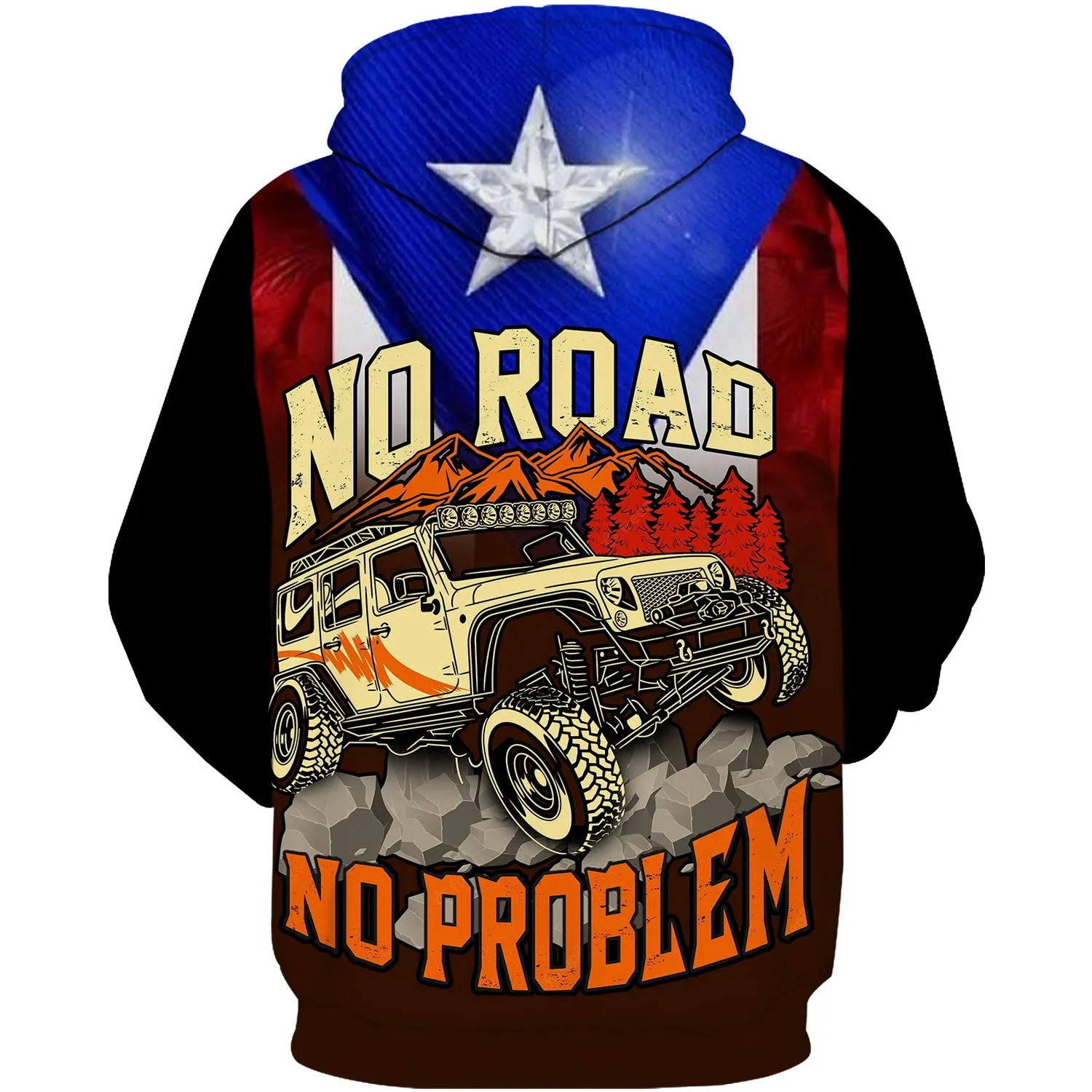 No Roads No Problem - Hoodie