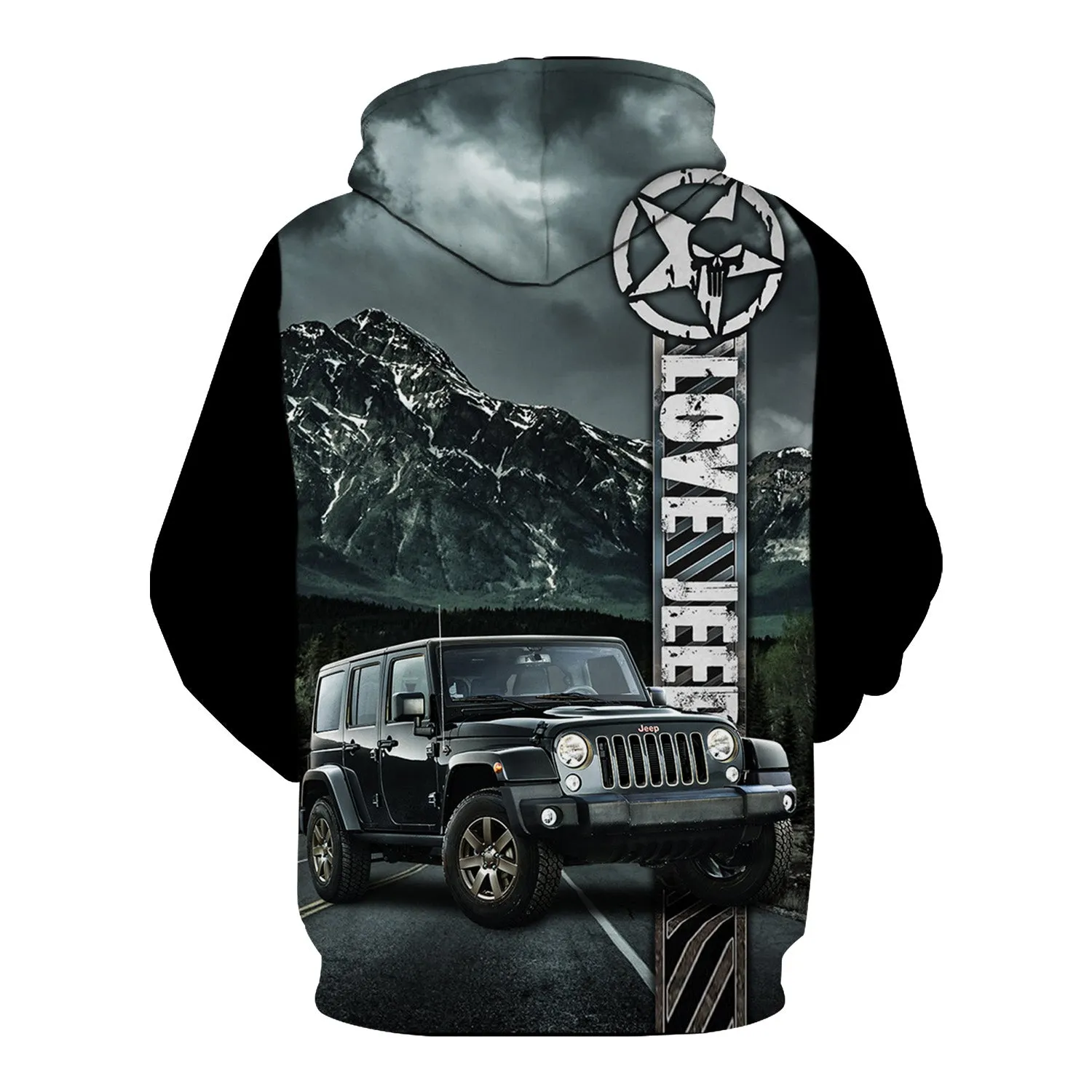 Off Road Love Jeep - Hoodie