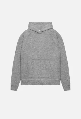 Oversized Cropped Hoodie / Dark Grey