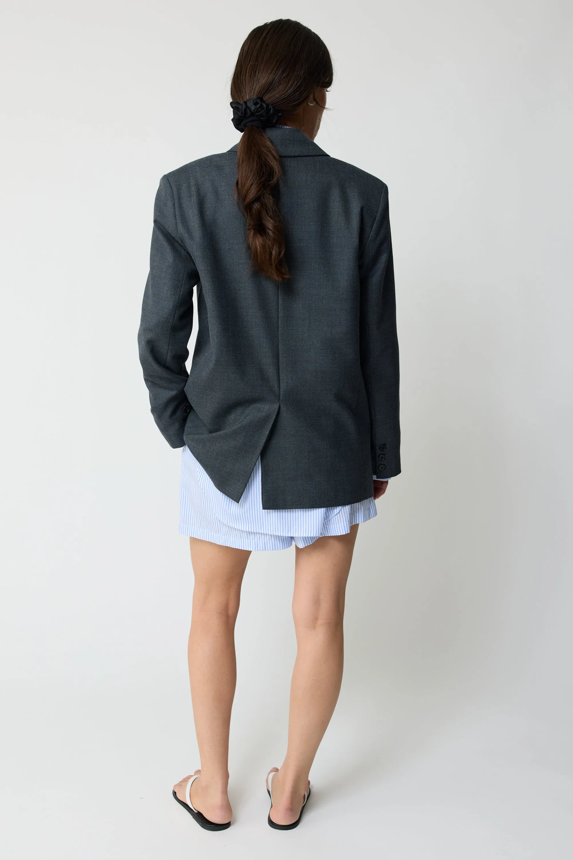 Oversized Wool Blazer