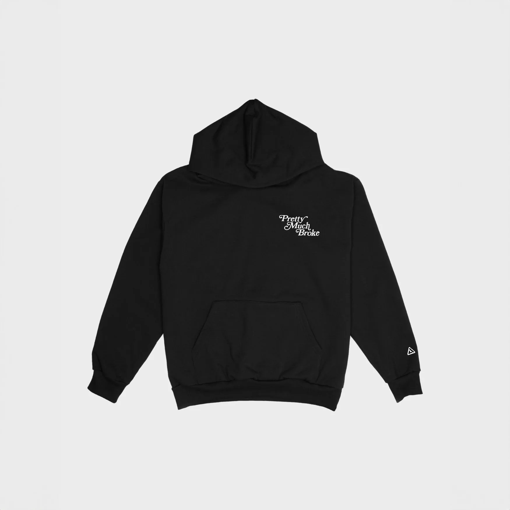 Pretty Much Broke® Heavyweight Hoodie - Black