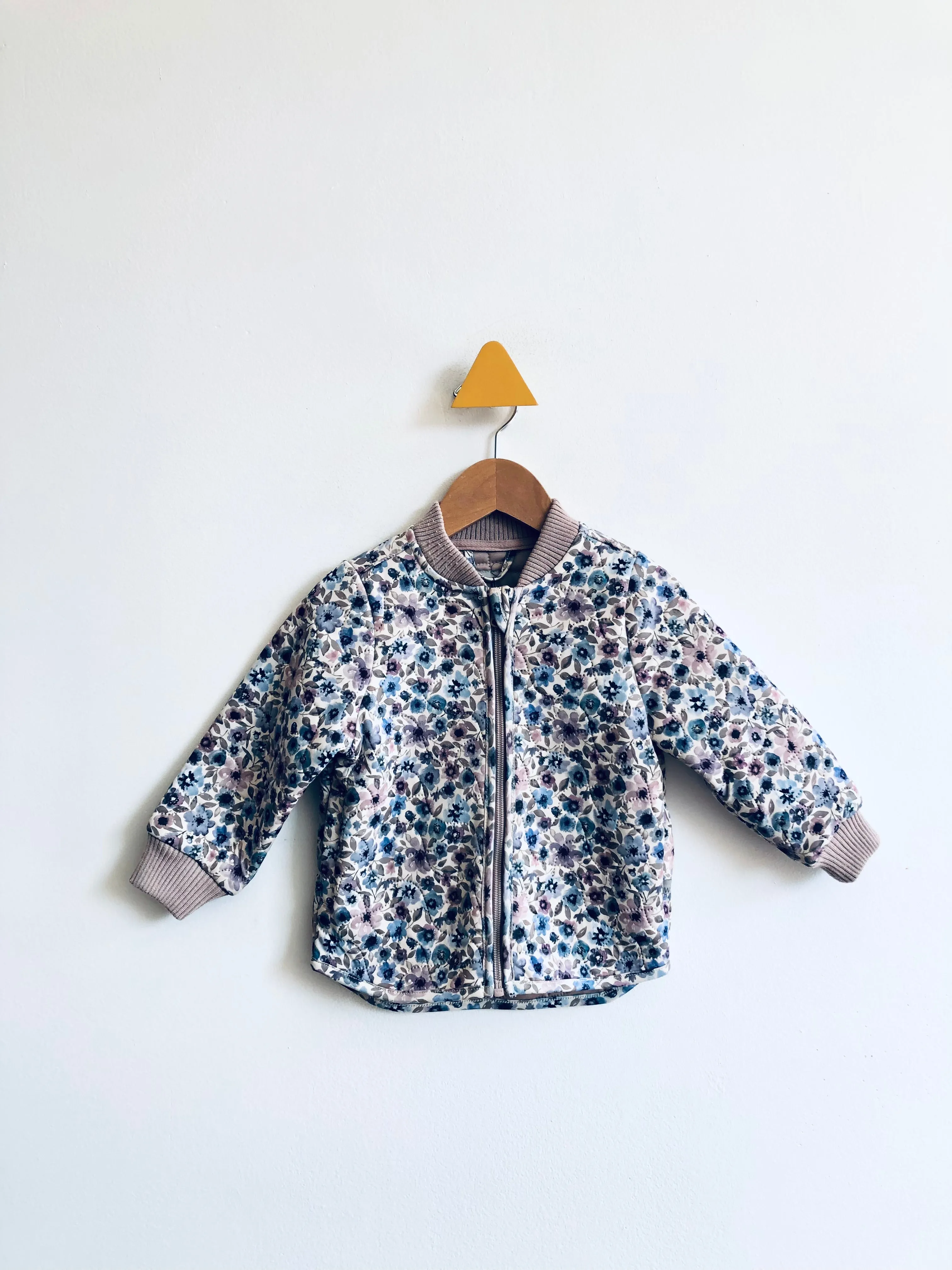 Quilted Floral Jacket // 18M