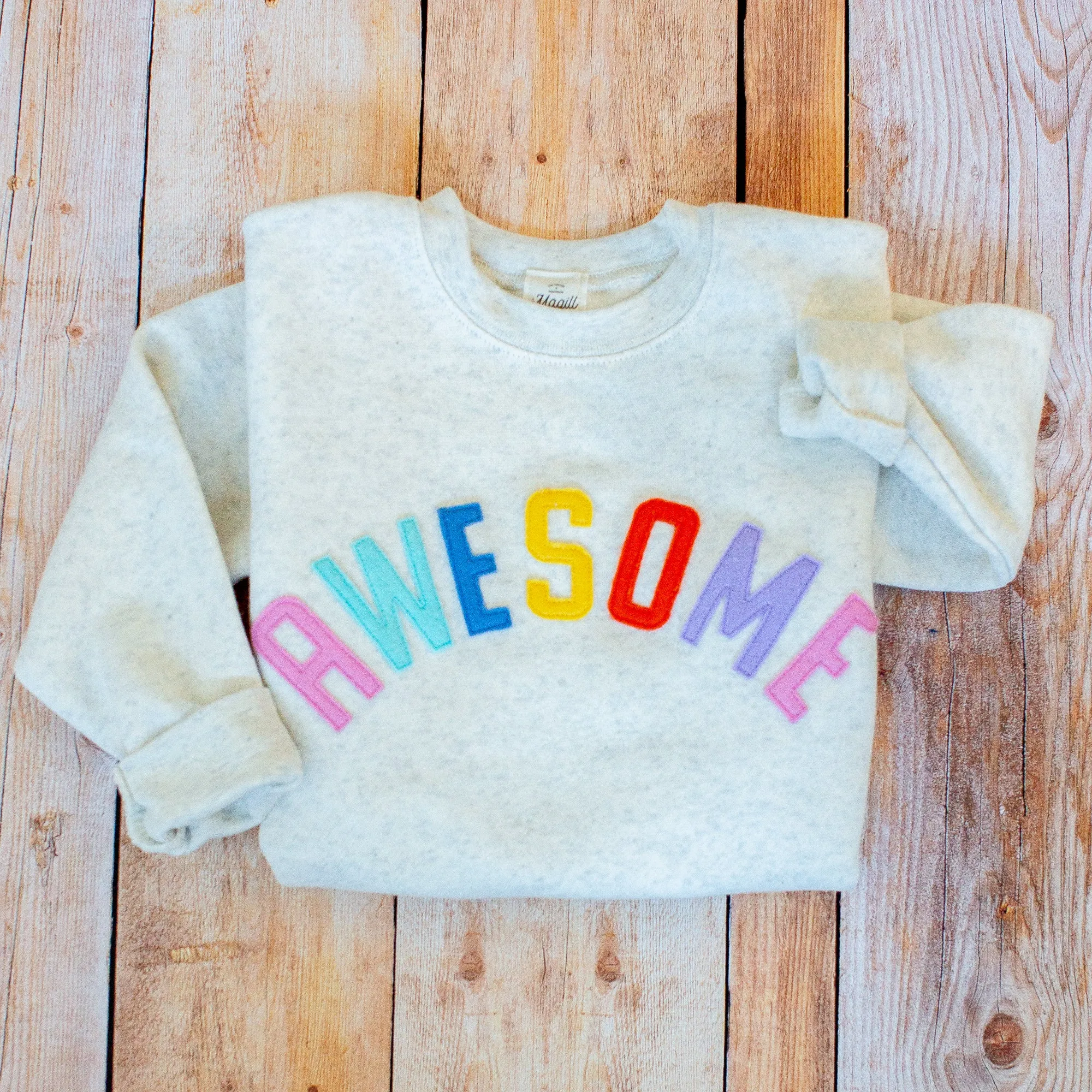 Rainbow Toddler Sweatshirt