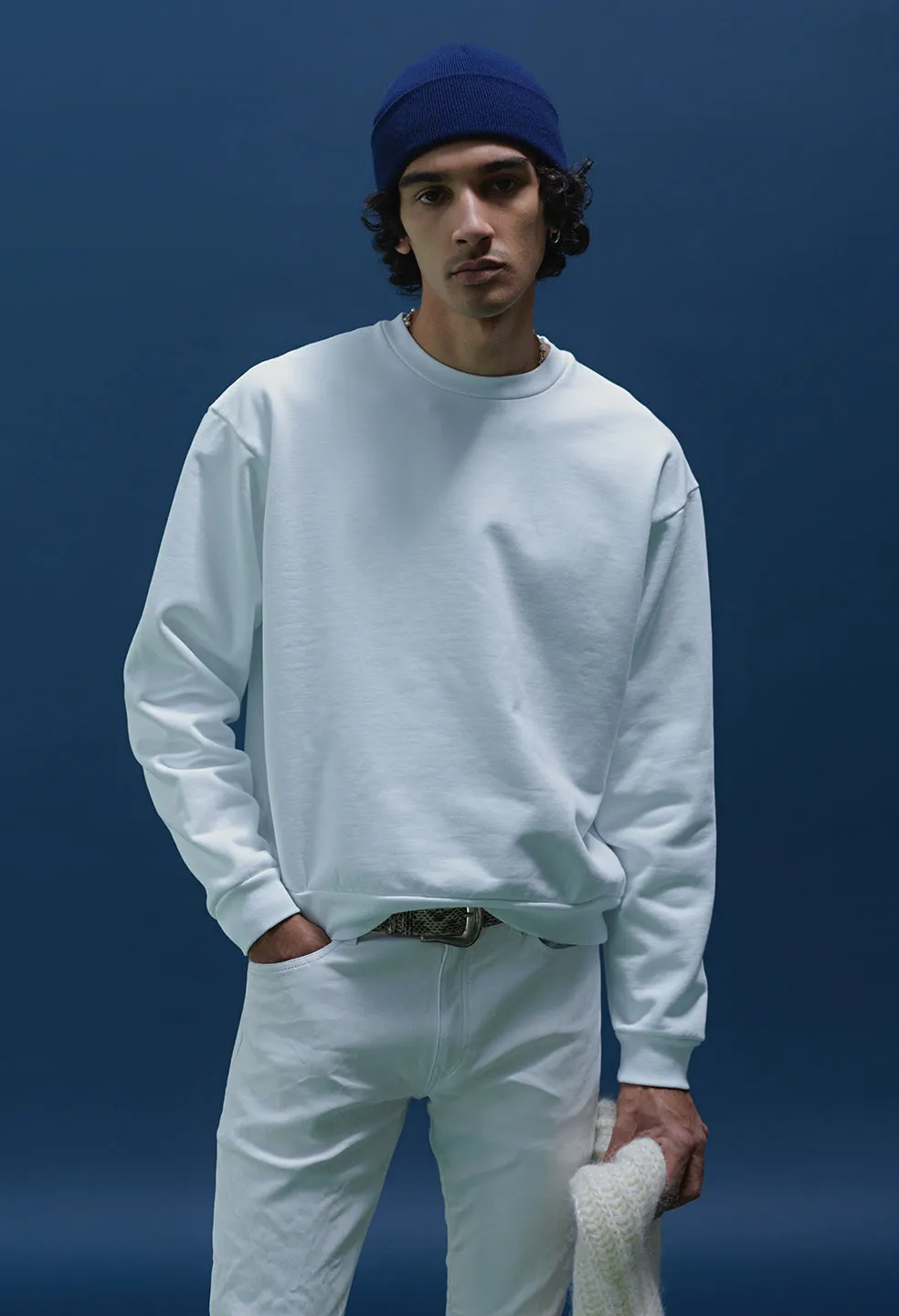 Replica Crew Pullover / White