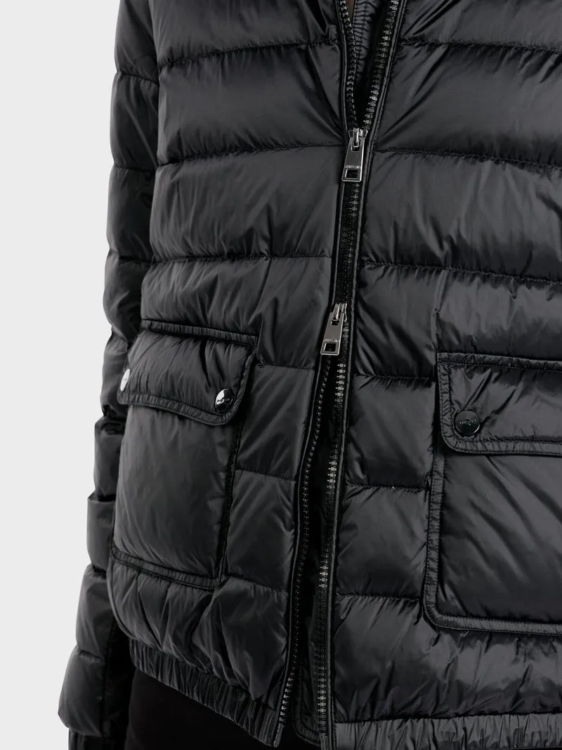 SHORT OUTDOOR BLACK JACKET