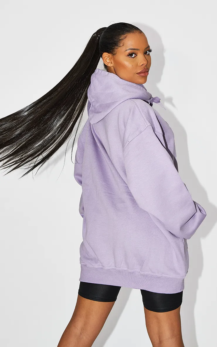 Stop Being A Brat Lilac Hoodie