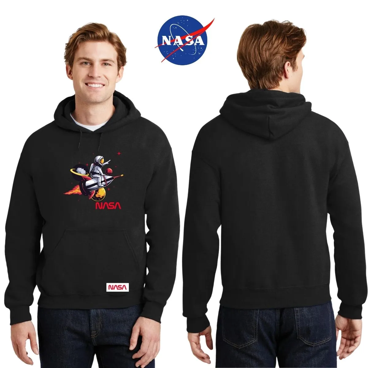 Sudadera para Hombre Hoodie Nasa Seal