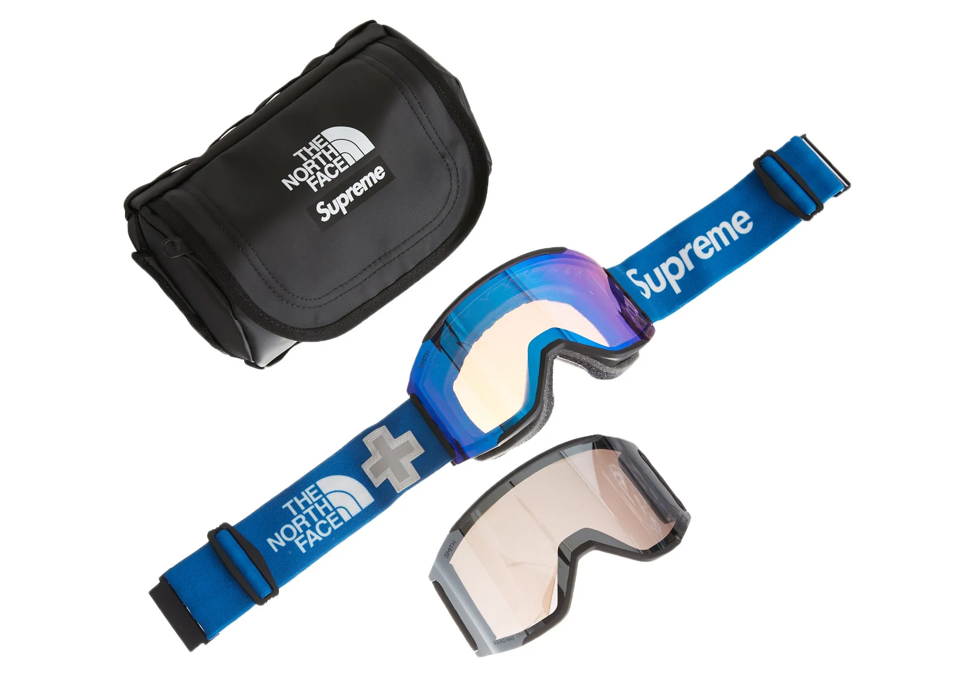 Supreme The North Face Smith Rescue Goggles Blue