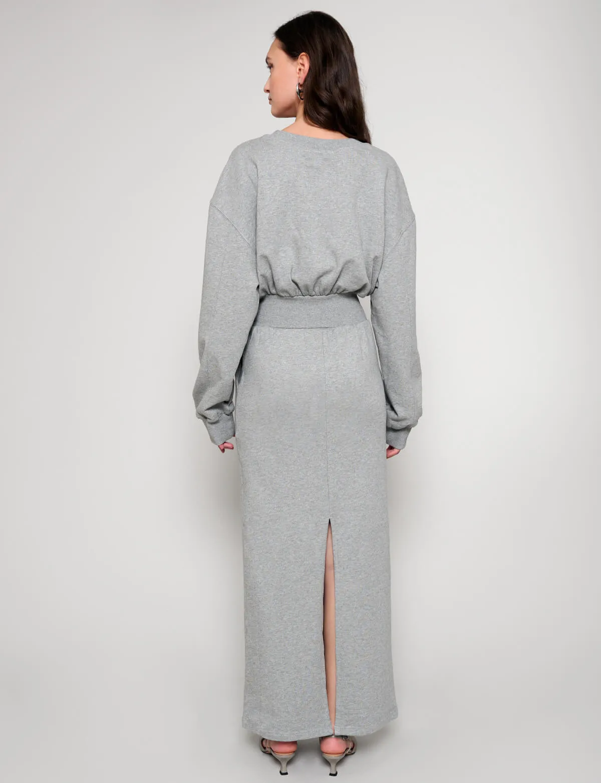 Sweatshirt Maxi Dress