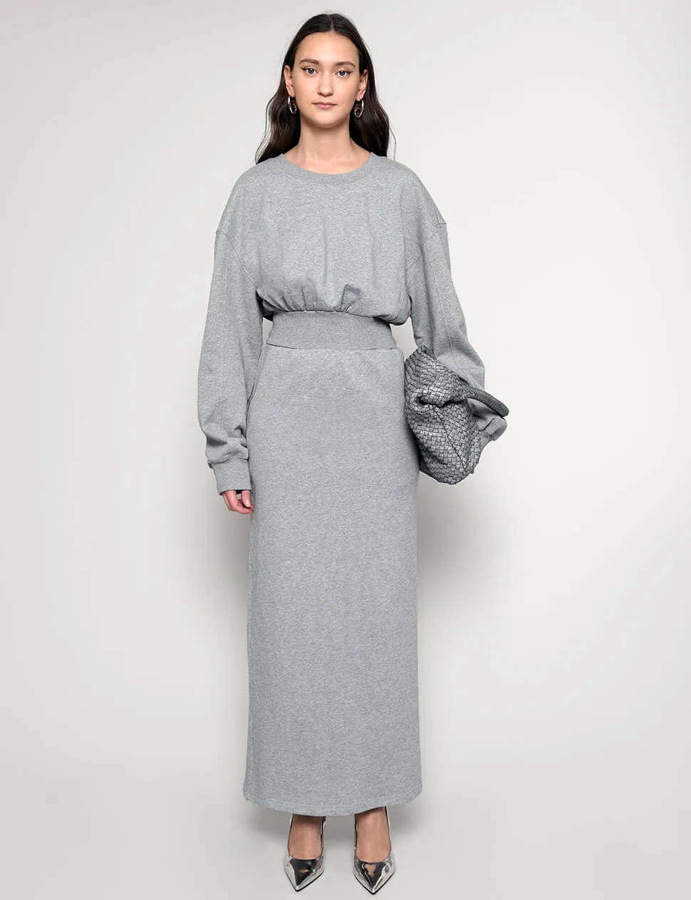 Sweatshirt Maxi Dress