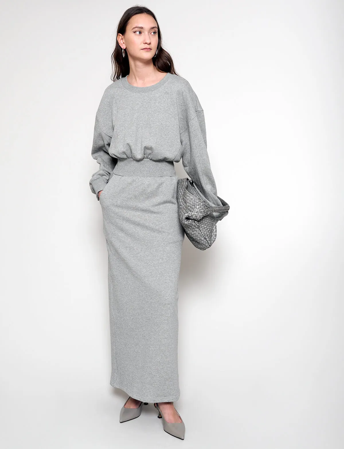 Sweatshirt Maxi Dress