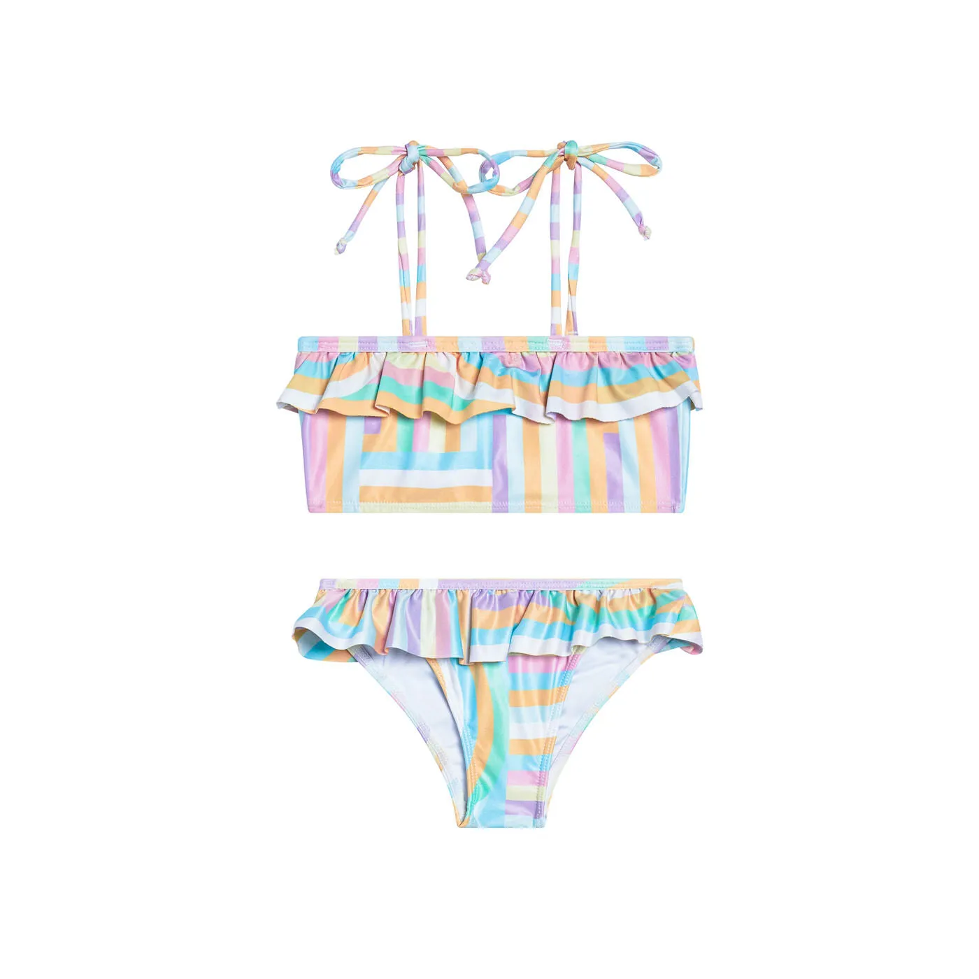 The North Shore - Girls Ruffle Bikini UPF 50 