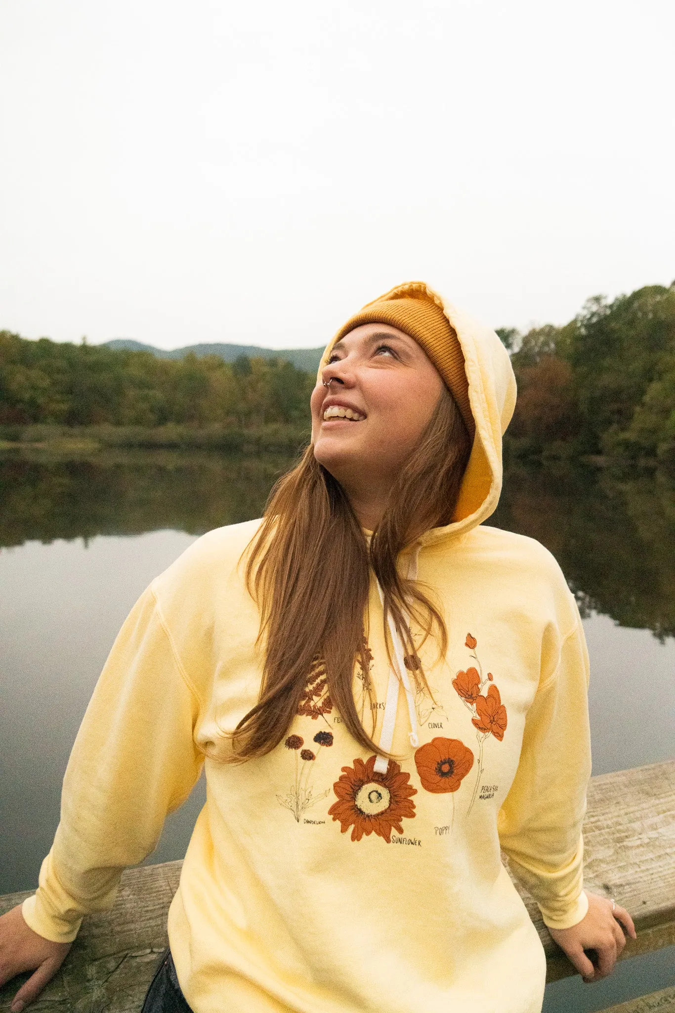 The Wildflower Cropped Hoodie