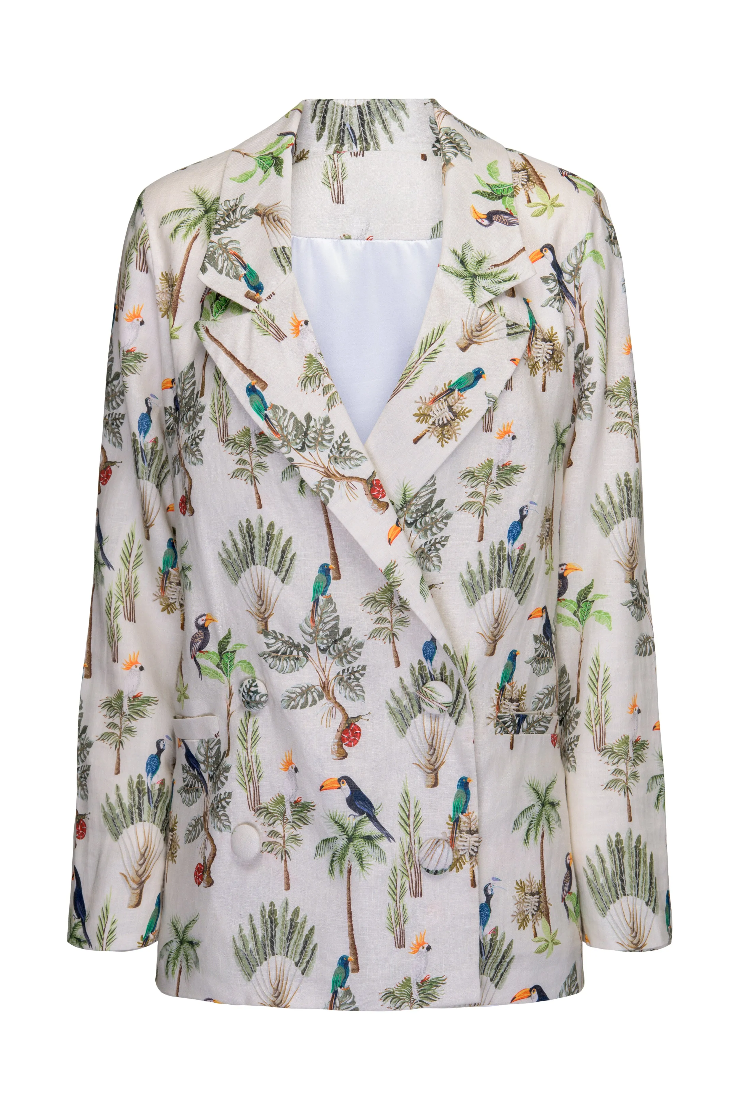 Tropics Printed Blazer