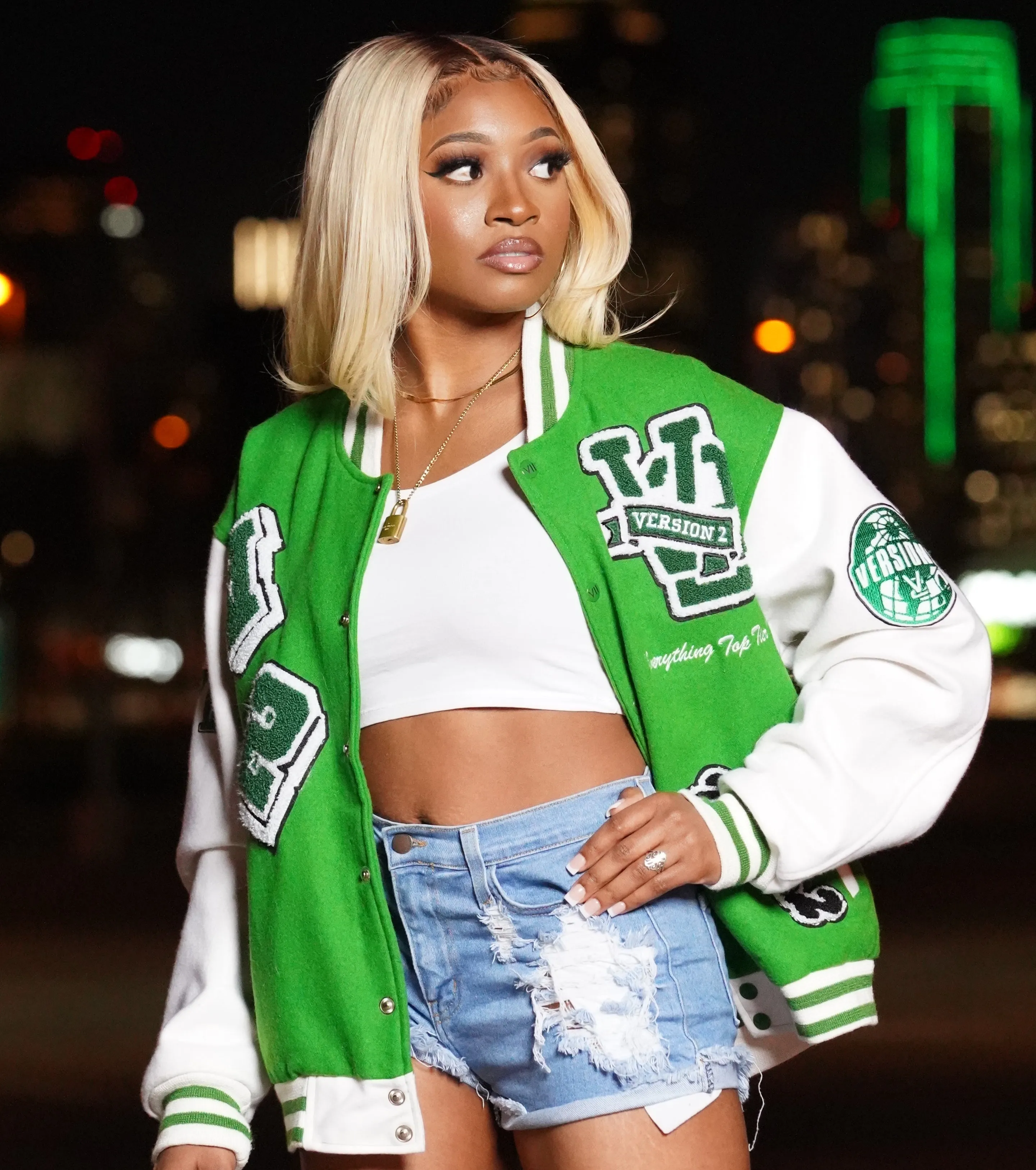 Varsity Club Jacket - Green