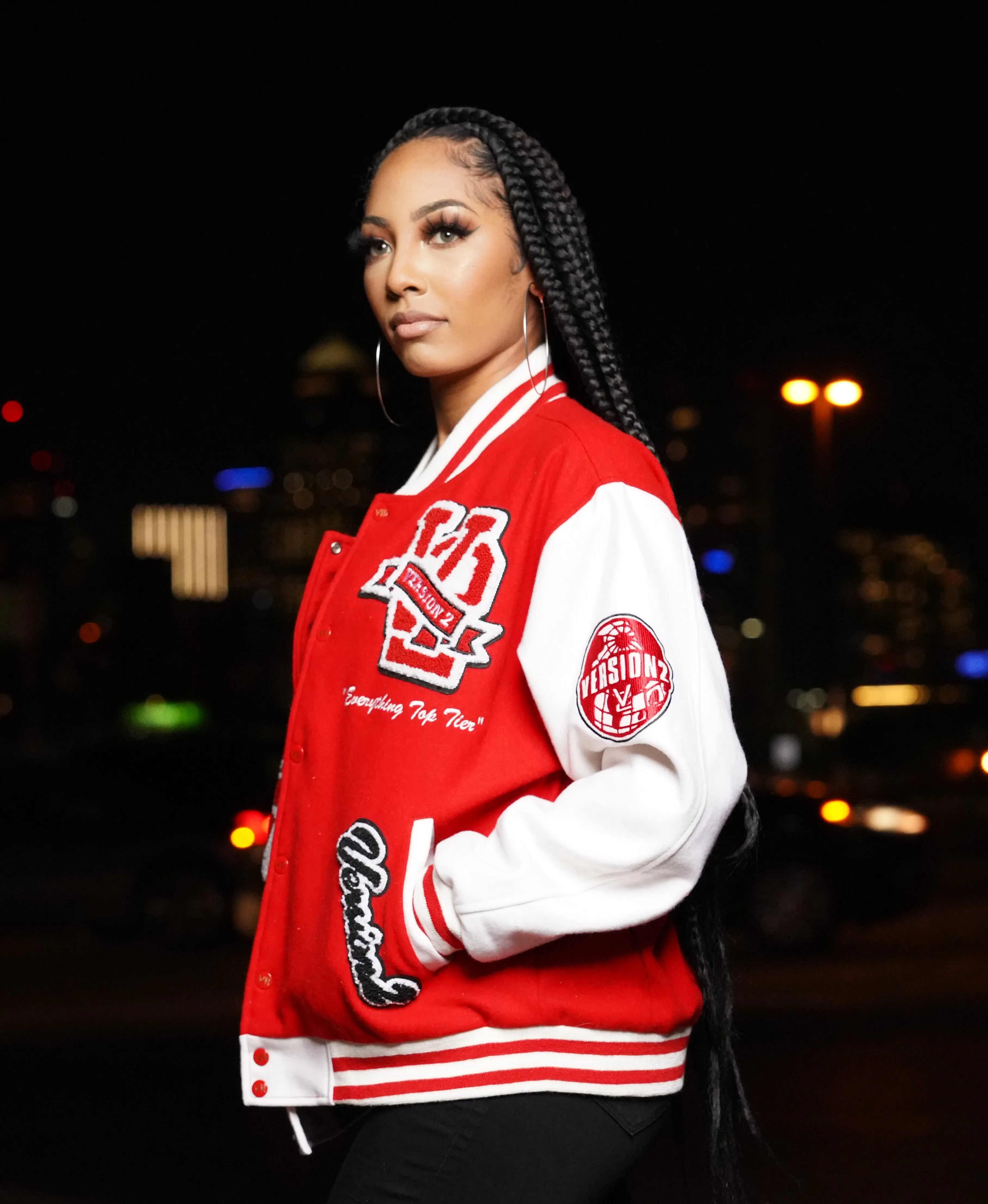 Varsity Club Jacket - Red