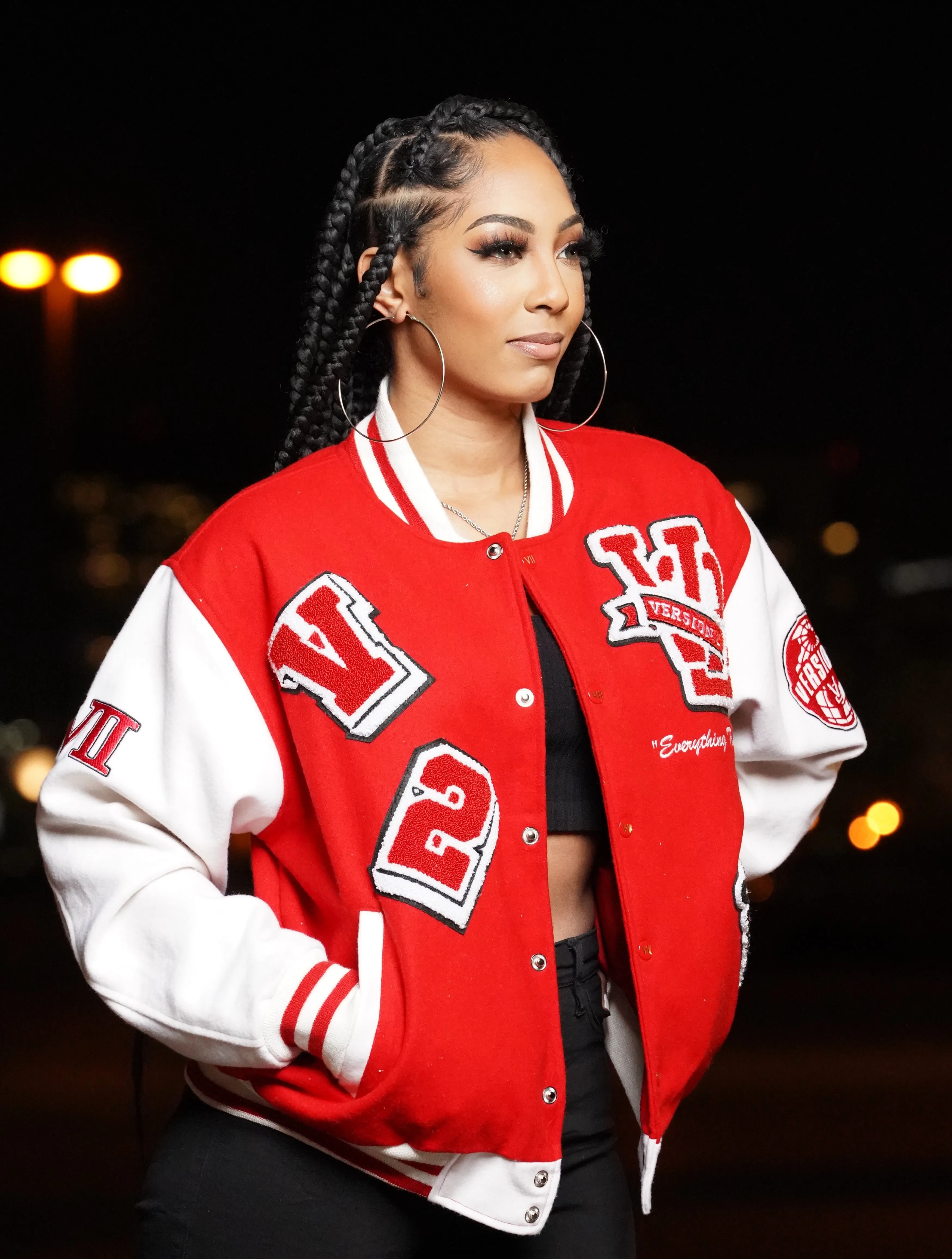 Varsity Club Jacket - Red