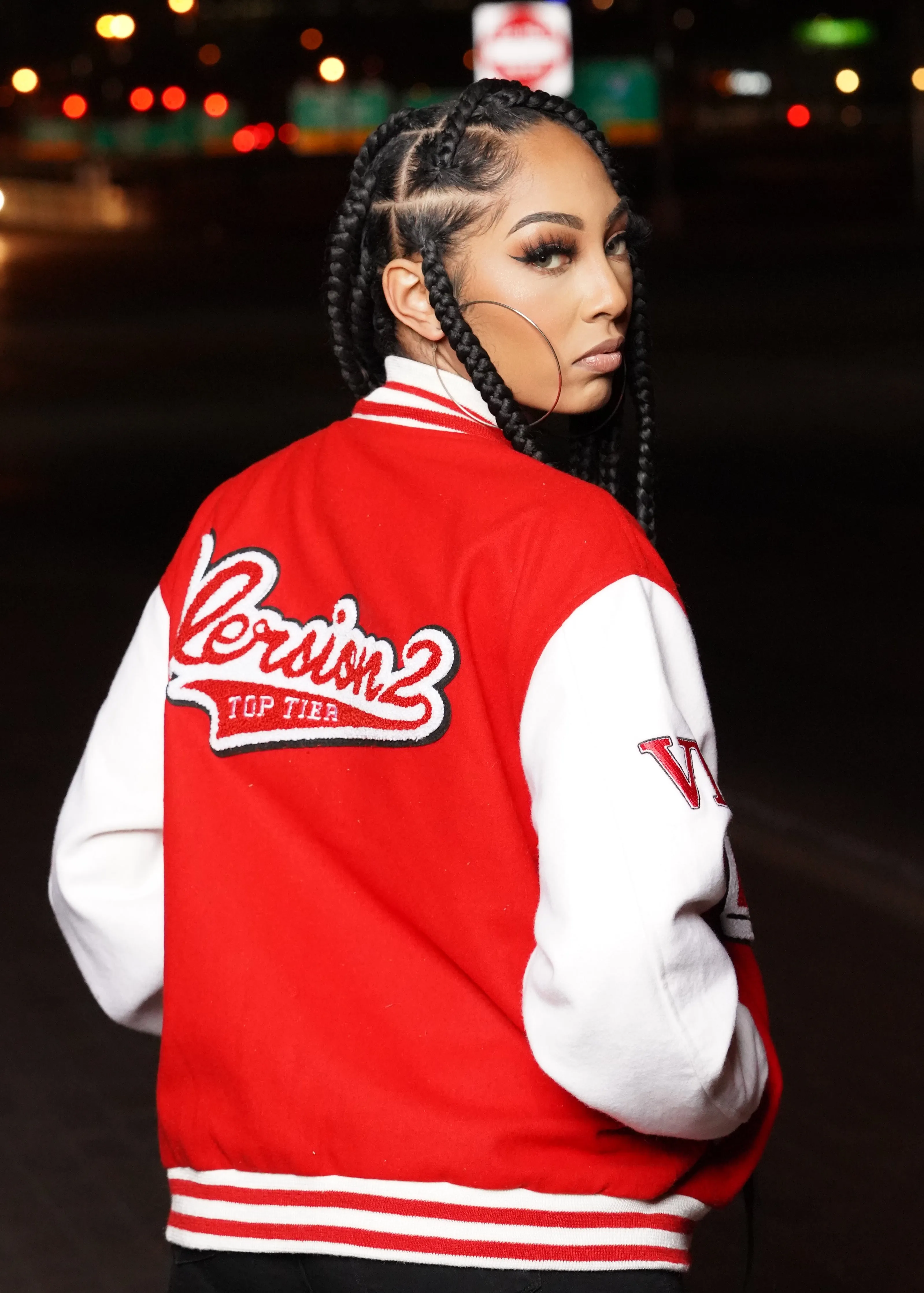 Varsity Club Jacket - Red