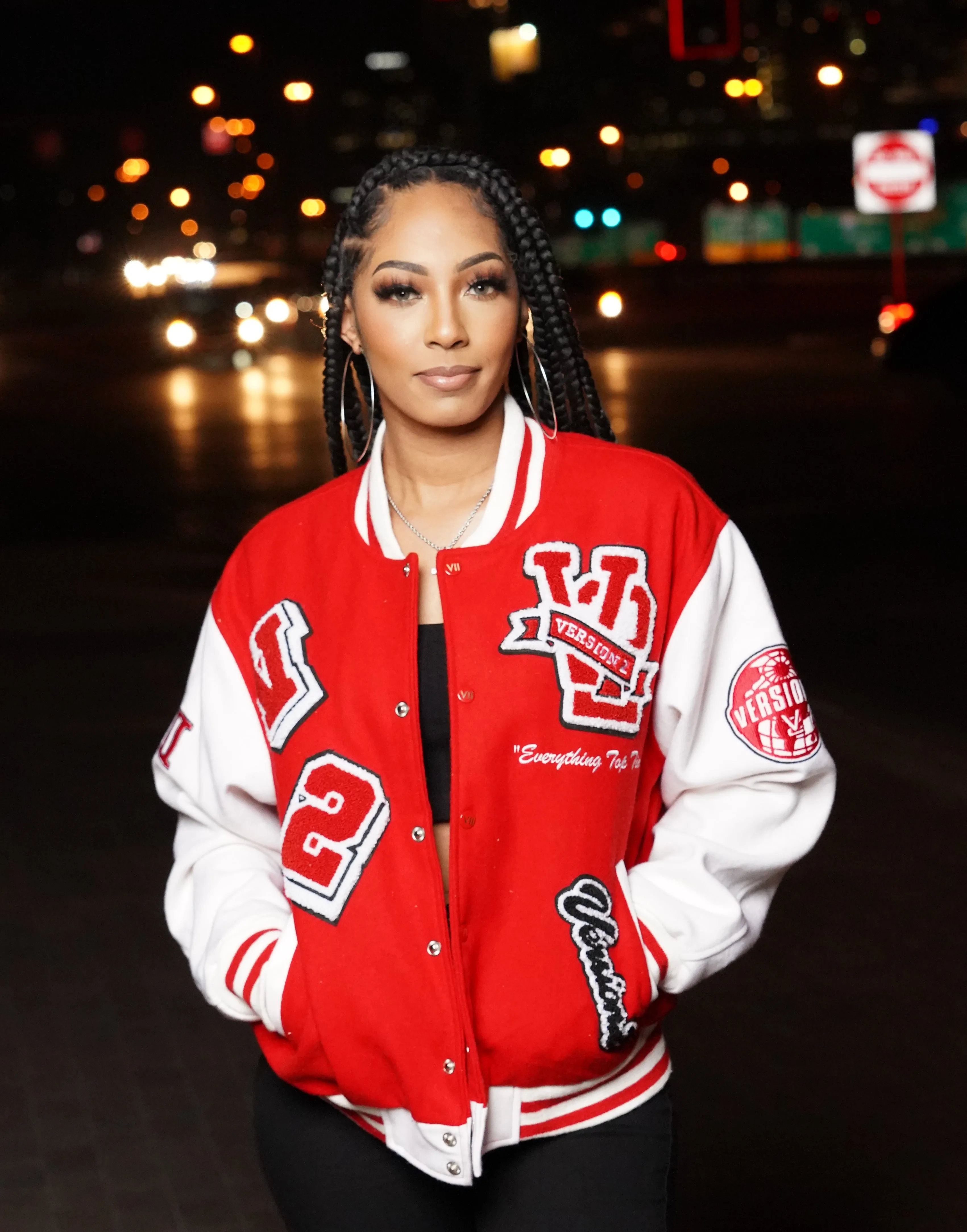 Varsity Club Jacket - Red