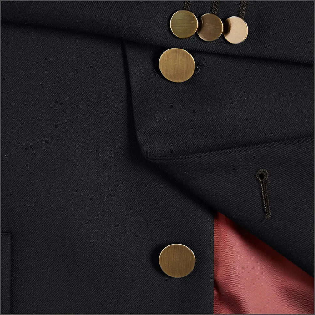 Wellington Black Blazer<>