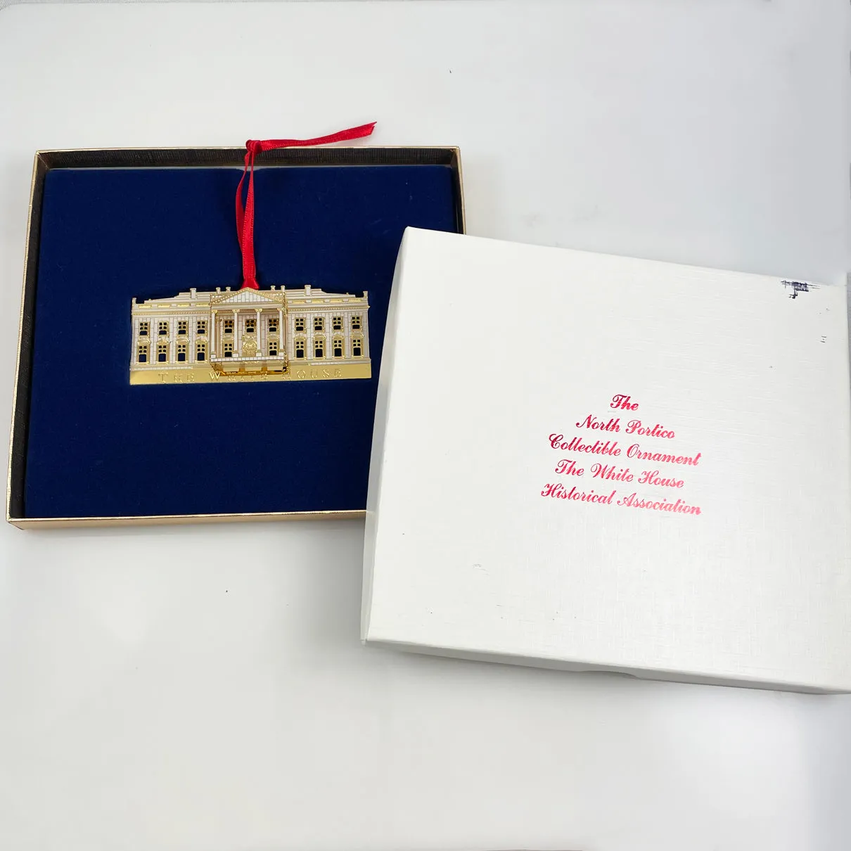 White House Christmas Ornament North Portico